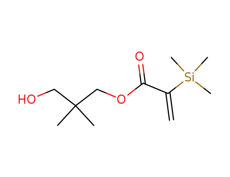 2-Propenoic acid, 2-(trimethylsilyl)-, 3-hydroxy-2,2-dimethylpropyl ester