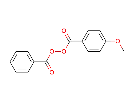 Molecular Structure of 2900-82-5 (Peroxide, benzoyl 4-methoxybenzoyl)