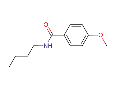 Molecular Structure of 2280-99-1 (Benzamide, N-butyl-4-methoxy-)