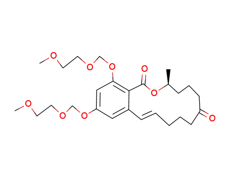 Molecular Structure of 132297-27-9 ((S)-2,4-bis<(2-methoxyethoxy)methyl>zearalenone)
