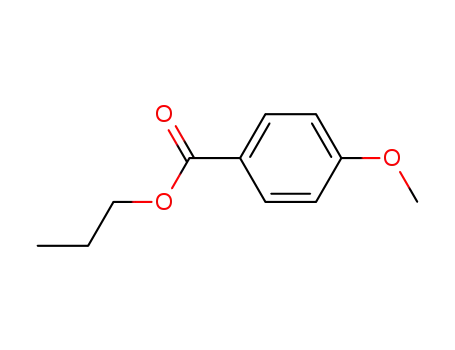 Molecular Structure of 6938-39-2 (propyl 4-methoxybenzoate)