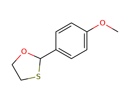 Molecular Structure of 22391-03-3 (2-(4-methoxyphenyl)-1,3-oxathiolane)