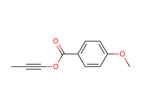 Benzoic acid, 4-methoxy-, 1-propynyl ester