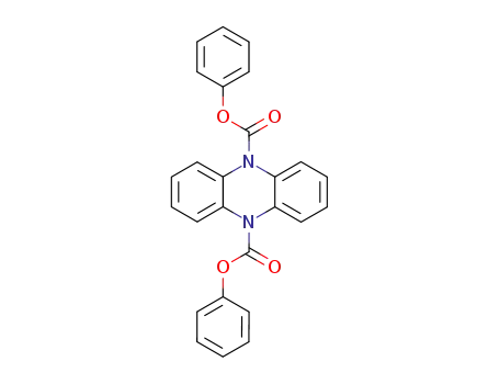 Molecular Structure of 158670-54-3 (5,10-Dihydrophenazin-5,10-dicarbonsaeure-diphenylester)