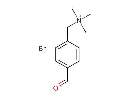 Molecular Structure of 1180496-61-0 ((4-formylbenzyl)trimethylammonium bromide)