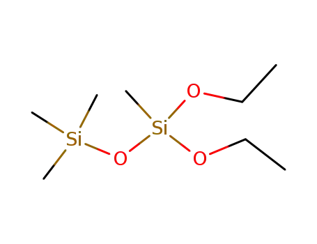 Molecular Structure of 3794-90-9 (Disiloxane, 1,1-diethoxy-1,3,3,3-tetramethyl-)
