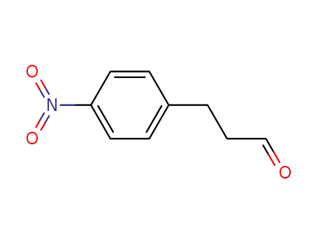 Molecular Structure of 80793-24-4 (3-(4-NITRO-PHENYL)-PROPIONALDEHYDE)
