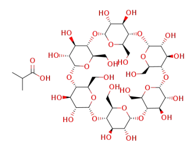 C<sub>36</sub>H<sub>60</sub>O<sub>30</sub>*C<sub>4</sub>H<sub>8</sub>O<sub>2</sub>