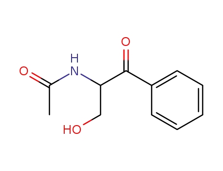 α-acetamido-β-hydroxypropiophenone