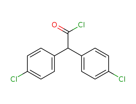 Benzeneacetyl chloride, 4-chloro-a-(4-chlorophenyl)-