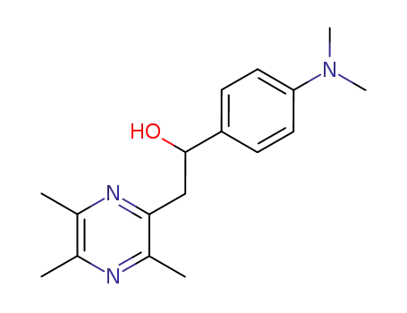 2-<2-Hydroxy-2-<p-(dimethylamino)phenyl>ethyl>-3,5,6-trimethylpyrazine