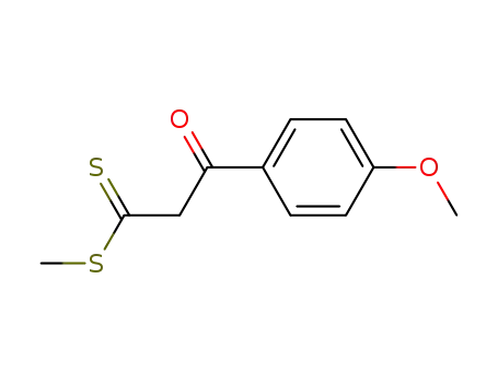 S-methyl 3-oxo-3-(4-methoxylphenyl)propanedithioate