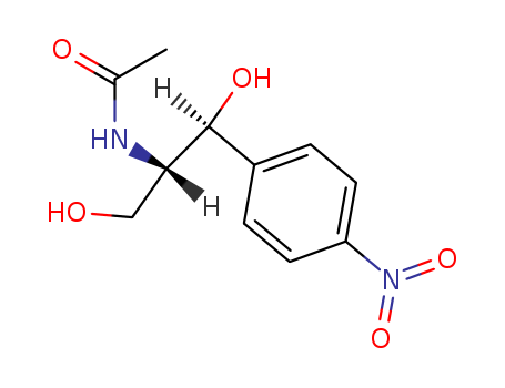 N-[(1R,2R)-1,3-dihydroxy-1-(4-nitrophenyl)propan-2-yl]acetamide cas  4618-99-9
