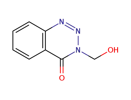 Molecular Structure of 24310-40-5 (3-(hydroxymethyl)-4-ketobenz-1,2,3-triazine)