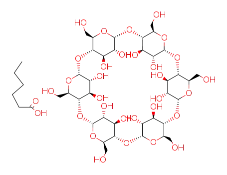 α-Cyclodextrin-n-Capronsaeure-Komplex