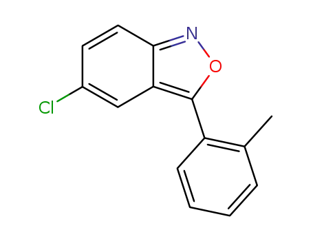 2,1-Benzisoxazole, 5-chloro-3-(2-methylphenyl)-