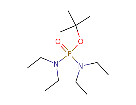 Molecular Structure of 126199-86-8 (tert-butyl(tetraethyldiamido)phosphate)