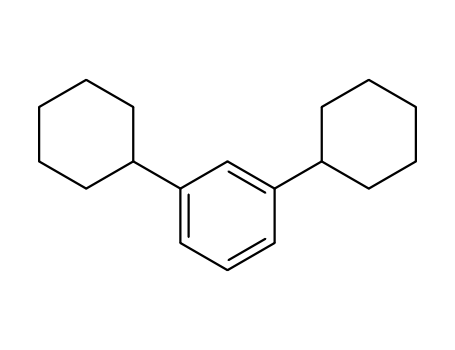 Molecular Structure of 4016-06-2 (1,3-Dicyclohexylbenzene)