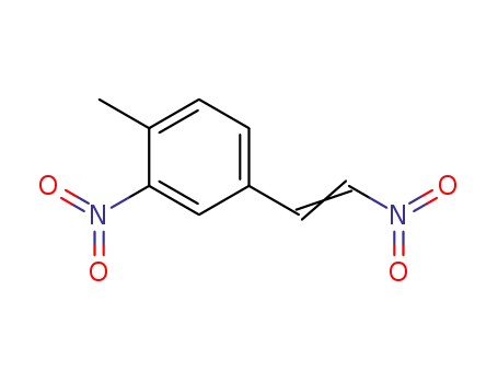 Molecular Structure of 858805-53-5 (4-methyl-3,β-dinitro-styrene)