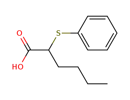 Hexanoic acid, 2-(phenylthio)-