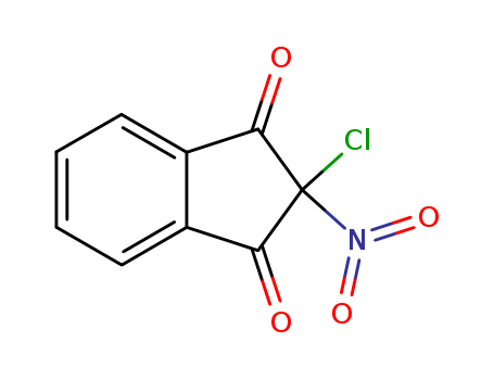 2-chloro-2-nitro-indan-1,3-dione