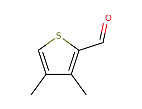 2-Thiophenecarboxaldehyde, 3,4-dimethyl- (9CI)