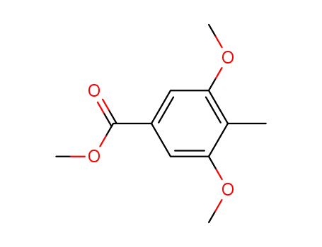 Molecular Structure of 60441-79-4 (METHYL 3,5-DIMETHOXY-4-METHYLBENZOATE)