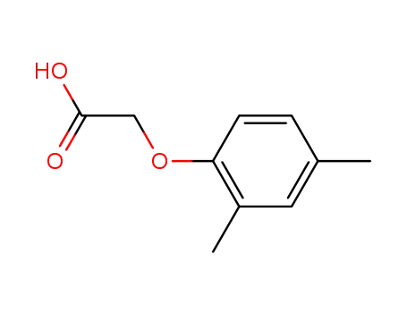 Molecular Structure of 13334-49-1 (2,4-DIMETHYLPHENOXYACETIC ACID)