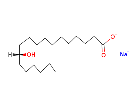 Octadecanoic acid,12-hydroxy-, sodium salt (1:1)