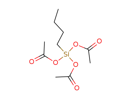 Molecular Structure of 17984-98-4 (triacetoxybutylsilane)