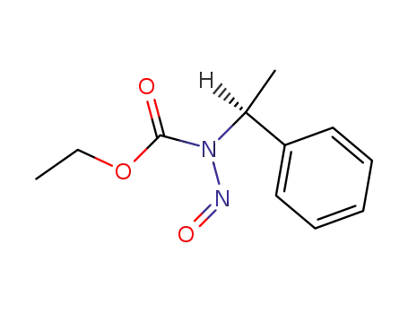 Molecular Structure of 33290-13-0 (ethyl <(S)-(-)-1-phenylethyl>-nitrosocarbamate)