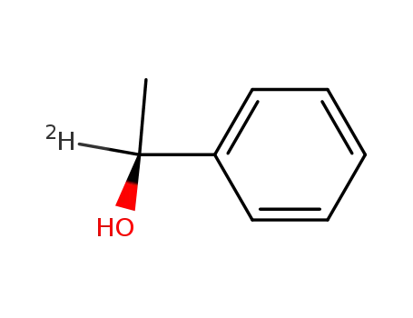 Molecular Structure of 71886-64-1 ((S)-α-Deuterio-α-phenylethanol)