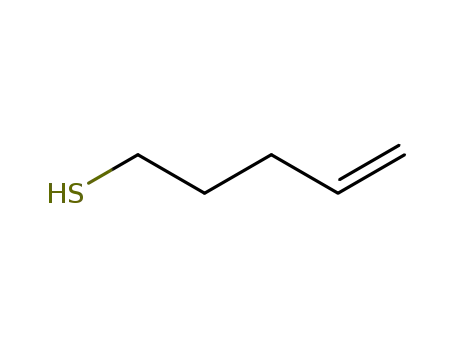Molecular Structure of 17651-37-5 (pent-4-ene-1-thiol)