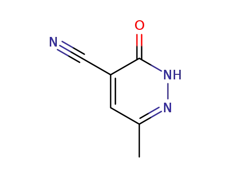 4-Pyridazinecarbonitrile, 2,3-dihydro-6-methyl-3-oxo-