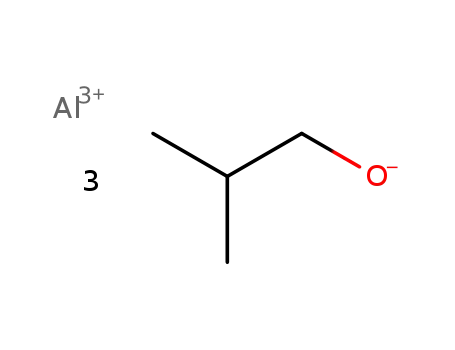 Molecular Structure of 3453-79-0 (aluminium 2-methylpropanolate)