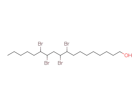 9,10,12,13-tetrabromo-octadecan-1-ol