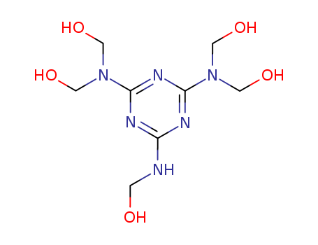 [[4-[bis(hydroxymethyl)amino]-6-(hydroxymethylamino)-1,3,5-triazin-2-yl]-(hydroxymethyl)amino]methanol