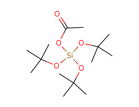 Molecular Structure of 17947-85-2 (acetoxytri-tert-butoxysilane)