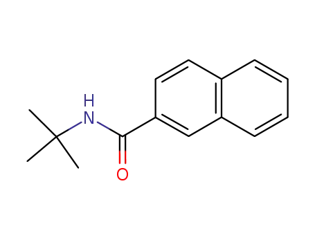 Molecular Structure of 82740-58-7 (N-tert-Butylnaphthalene-2-carboxaMide)