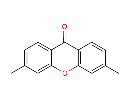 Molecular Structure of 19814-69-8 (9H-Xanthen-9-one, 3,6-dimethyl-)