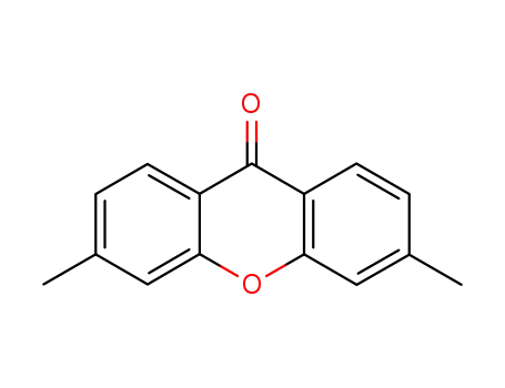 Molecular Structure of 19814-69-8 (9H-Xanthen-9-one, 3,6-dimethyl-)