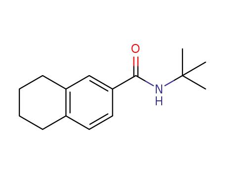 Molecular Structure of 1513353-77-9 (N-(tert-butyl)-5,6,7,8-tetrahydronaphthalene-2-carboxamide)