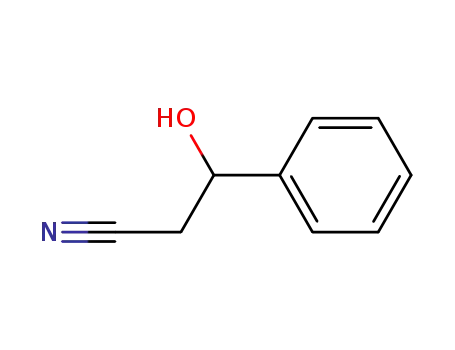 Molecular Structure of 17190-29-3 (3-HYDROXY-3-PHENYL-PROPIONITRILE)