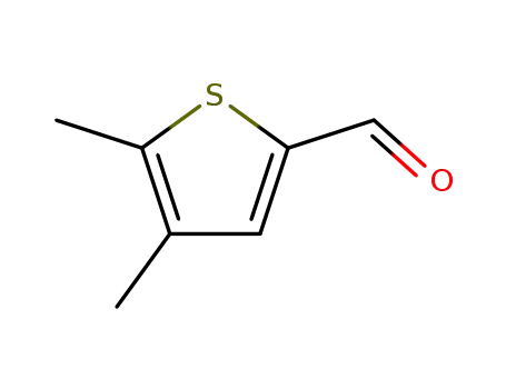 Molecular Structure of 5928-48-3 (4,5-DIMETHYLTHIOPHENE-2-CARBOXALDEHYDE)