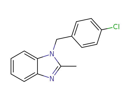 Molecular Structure of 3689-76-7 (Chlormidazole)