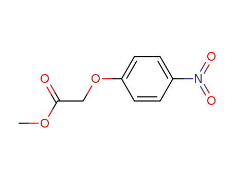 Molecular Structure of 19786-48-2 ((4-Nitrophenoxy)acetic acid methyl ester)