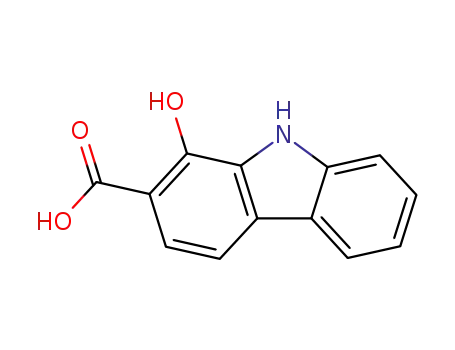 Molecular Structure of 854825-88-0 (1-hydroxy-carbazole-2-carboxylic acid)