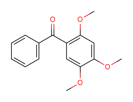 Molecular Structure of 36897-00-4 (2,4,5-trimethoxybenzophenone)