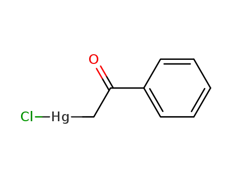 Molecular Structure of 28531-58-0 (Mercury, chloro(2-oxo-2-phenylethyl)-)