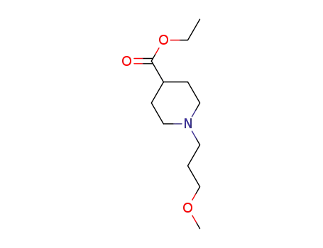 Molecular Structure of 1249604-45-2 (ethyl 1-(3-methoxy-propyl)-piperidin-4-carboxylate)
